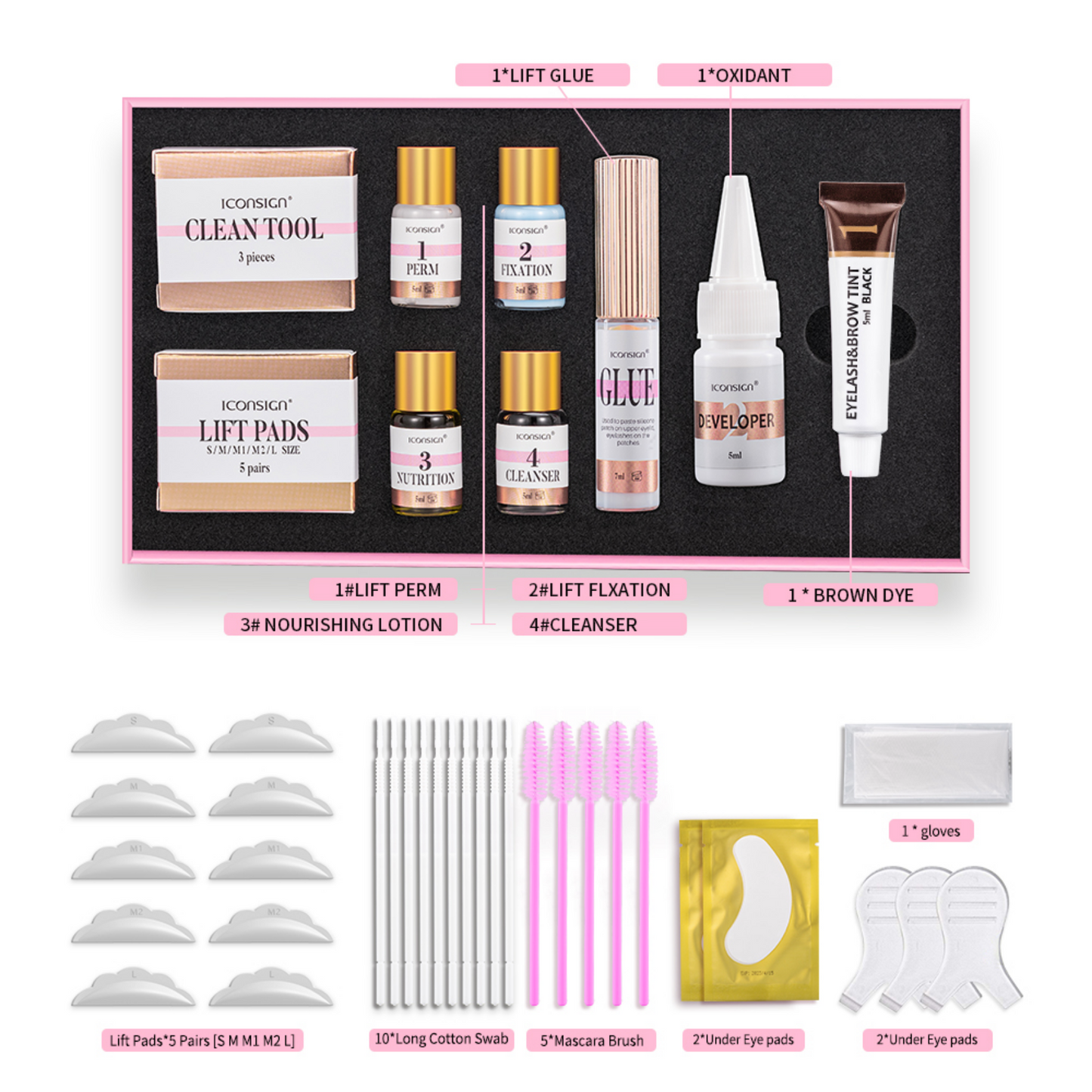 Lashlift &amp; Eyebrow Tint Kit